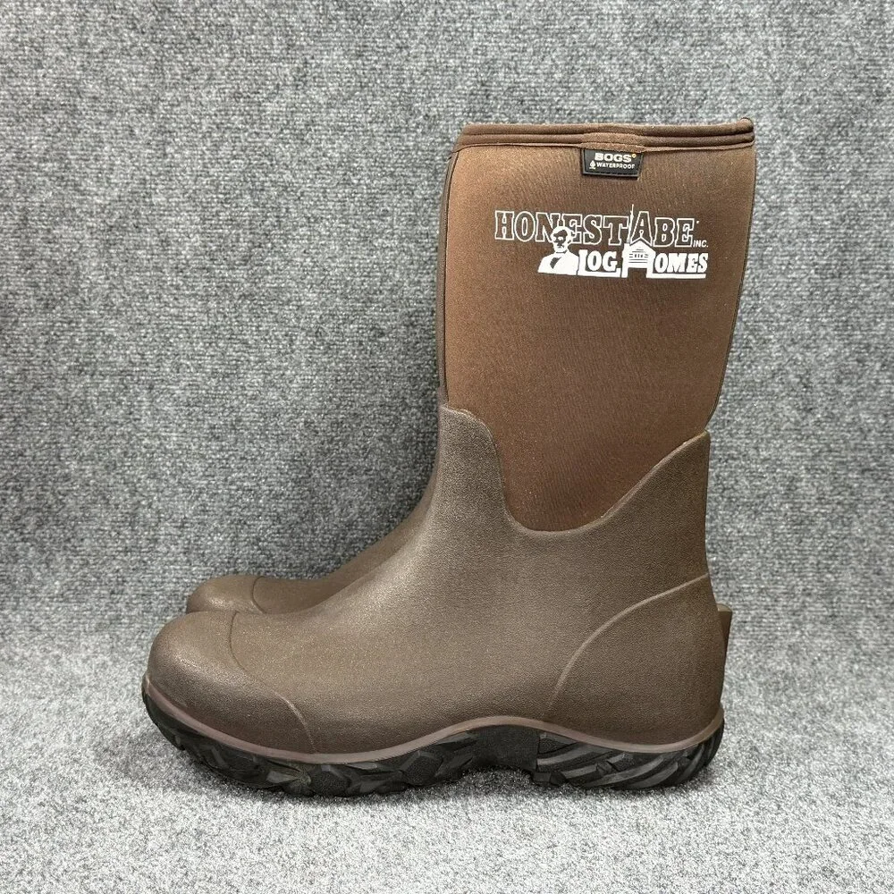 Bogs Workman Boots Men's 15 Brown Rubber Neo-Tech Waterproof‎ Outdoor Hunt Work
